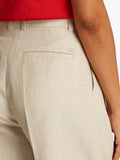 TOMMY J D Shorts in lino ampio beige