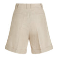 TOMMY J D Shorts in lino ampio beige