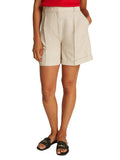 TOMMY J D Shorts in lino ampio beige