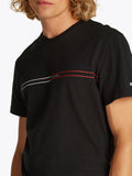 TOMMY J U T-shirt entry Graph nero