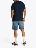 TOMMY J U T-shirt entry Graph NAVY