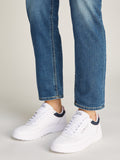 TOMMY J U Sneakers basket core lite bianco