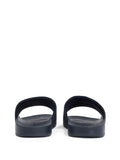 TOMMY J U Ciabatta a fascia con scritta blu