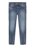 TOMMY J U PRE Jeans simon skinny BLU CHIARO