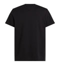 TOMMY J U PRE T-shirt slim linear ches nero