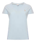 US POLO D T-shirt Bell scollo V cielo