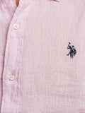 US POLO U Camicia zed slim fit rosa