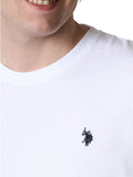 US POLO U T-shirt Mick basic bianco