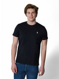 US POLO U T-shirt Mick basic NERO/GRIGIO
