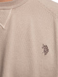 US POLO U Pullover Lin raglan sabbia