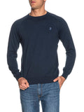 US POLO U Pullover Lin raglan blu