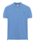 Polo Paul con riga in contrasto
