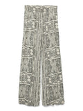Pantalone palazzo a fantasia