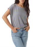 T-shirt basic a righe