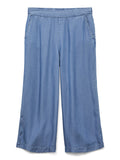 Pantalone chambray cropped