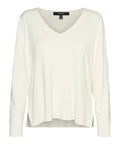 Pullover basic con spacchi laterali