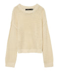 Pullover con trasparenze