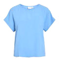 VILA Blusa Josa azzurro
