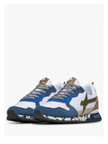 W6YZ U Sneakers jet in tessuto tecnico e suede blu