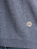 YES-ZEE D Top smanicato in maglia AVION