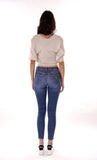 YES-ZEE D Maglia scollo barchetta beige