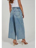 YES-ZEE D Jeans palazzo con fiocco DENIM CHIARO
