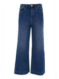 YES-ZEE D Jeans wide leg 5 tasche DENIM