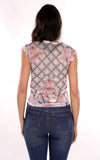 YES-ZEE D T-shirt a fantasia VERDE MLT