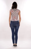 YES-ZEE D T-shirt a fantasia VERDE MLT