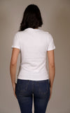 YES-ZEE D T-shirt girocollo con stampa bianco