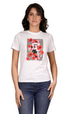 YES-ZEE D T-shirt girocollo con stampa bianco