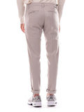 YES-ZEE U Pantaloni chinos tapered GRIGIO/BEIGE