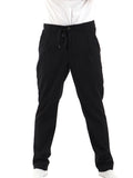 YOS HYPS Pantalaccio tasca a filo con pinces nero