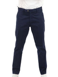 YOS HYPS Pantaloni chinos ventre piatto blu