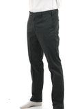 YOS HYPS Pantaloni chinos ventre piatto nero