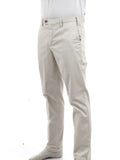 YOS HYPS Pantaloni chinos ventre piatto perla