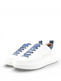 A. SMITH U Sneakers wembley high frequency man off white blu B.CO/BLU