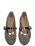 ALMA EN PENA Ballerina Mrrow peter con strass GRIGIO SCURO