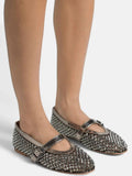 ALMA EN PENA Ballerina Mrrow peter con strass GRIGIO SCURO