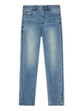 Jeans skinny con spacchetti