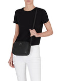 AX ARMANI D Tracollina logo allover nero