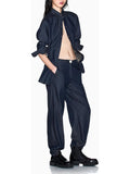 AX ARMANI D Camicia in denim di cotone DENIM