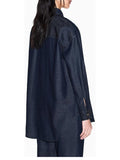 AX ARMANI D Camicia in denim di cotone DENIM
