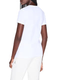 AX ARMANI D T-shirt scollo V bianco