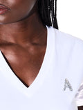 AX ARMANI D T-shirt scollo V bianco