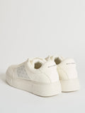AX ARMANI D Sneakers con logo platform bianco
