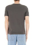 AX ARMANI U Maglioncino leggero girocollo a maniche corte grigio