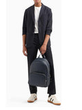 AX ARMANI U Pantaloni classici da completo in twill ultra stretch nero
