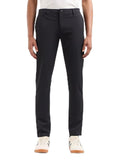 AX ARMANI U Pantaloni classici da completo in twill ultra stretch nero