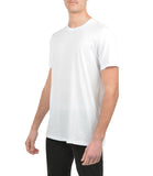 AX ARMANI U T-shirt basic in cotone pima bianco